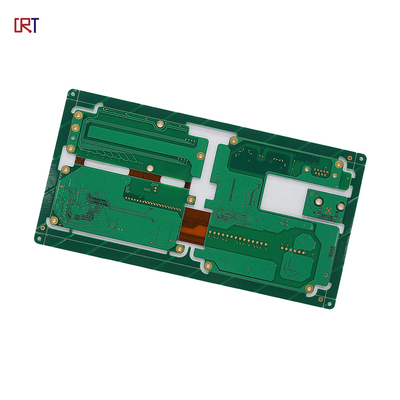 OEM masque rigide de soudure de vert de service d'esthétique industrielle de carte PCB de câble de 2 couches